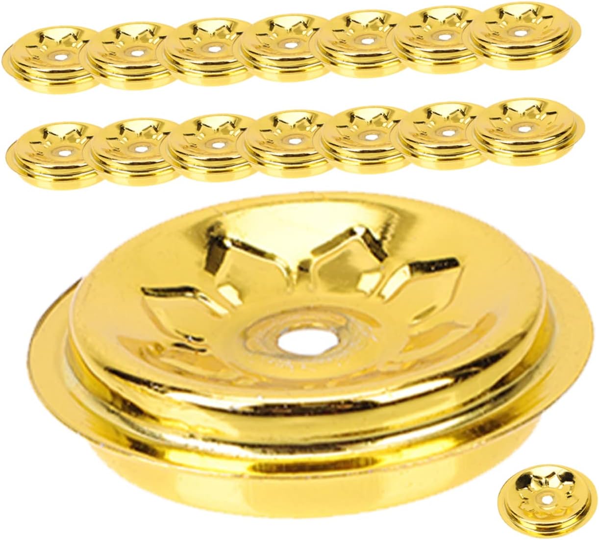 16pcs Butter Lamp Oil Float Candle Accessories Candle Wicks Candle