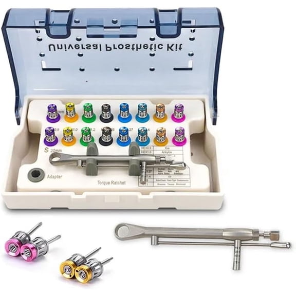 16pcs Colorful Universal Implant Screwdrivers Implant Restoration Tool 10-70NCM Repair Tool$$Tools & Hardware Other