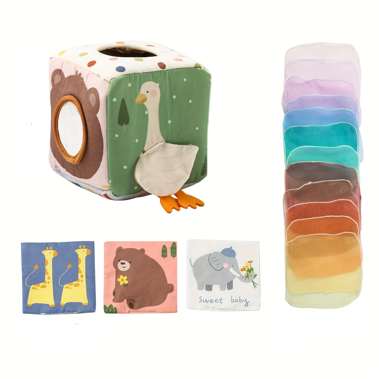 16pcs Cotton Tissue Box Bed Bell Christmas Halloween Safe Baby ...