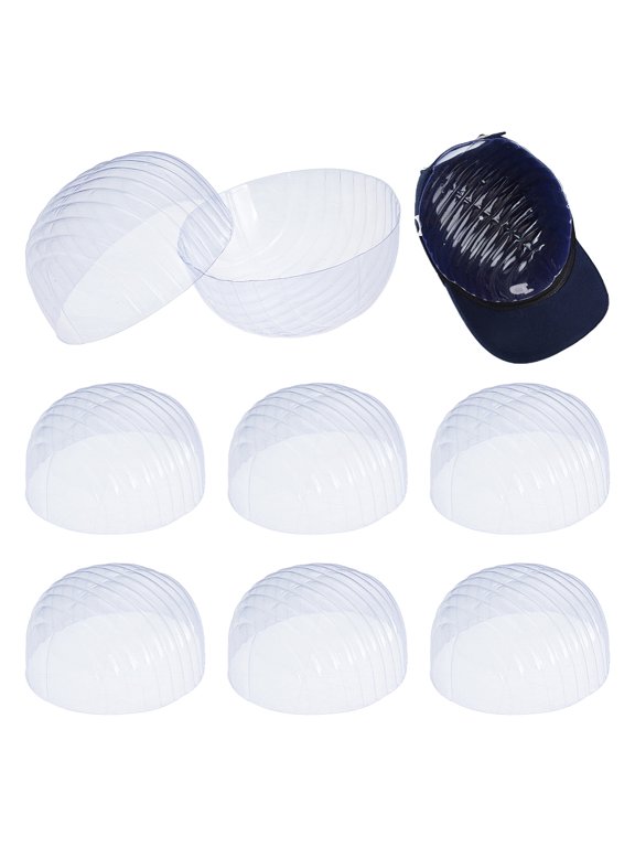 16pcs Hat Shaper Inserts for Baseball Caps Half Hat Stay Hat Shaper Hat Support Portable Baseball Cap Holder for Shop Living Room Display