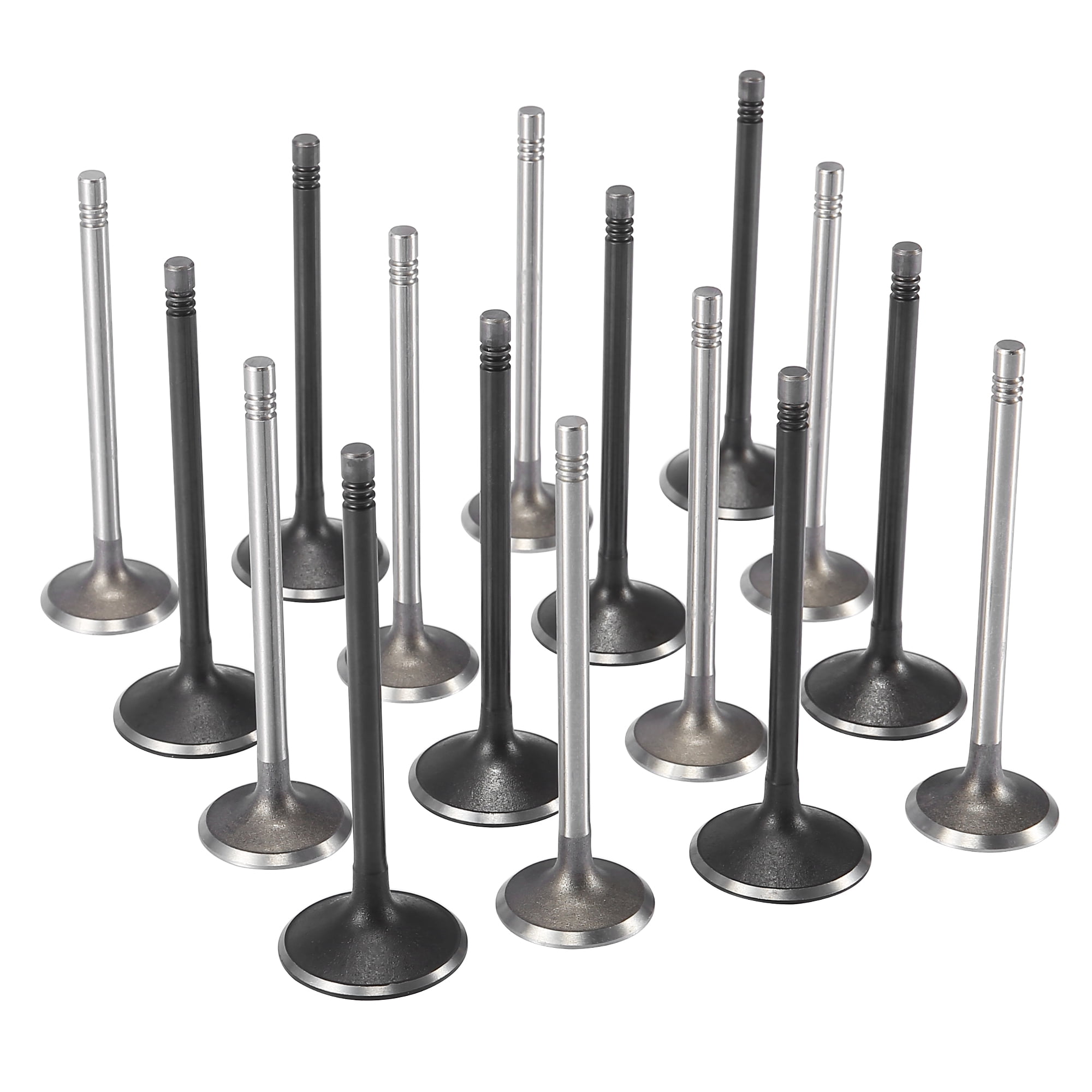 16pcs Intake Exhaust Engine Valves 12615936 12622329 for GM 2.0L Engine