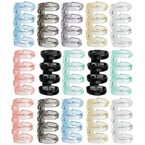 16pcs Loose Leaf Binder Rings Notebook Spiral Binding Coils Section Loop Wire Rings