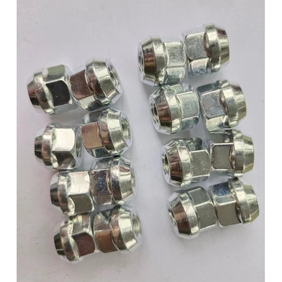 16pcs M10*1.25 ATV Wheel Lug Nuts 90314-HM5-A10 Replacement for 1995-2024 Honda FOURTRAX Recon Rancher Fore-Man Rubicon TRX250 TRX300 TRX350 TRX420 TRX500 TRX520 650 680