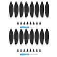thumbnail image 1 of 16pcs Mini 2 Replacement Propellers for DJI Mini 2 SE/Mini 2/Mini SE/Mini 4K Drone, 4726FM Blades Props Quick-Release Propeller Wing Fans Spare Quadcopters Aircraft Camera Drones Accessories,Silver, 1 of 3