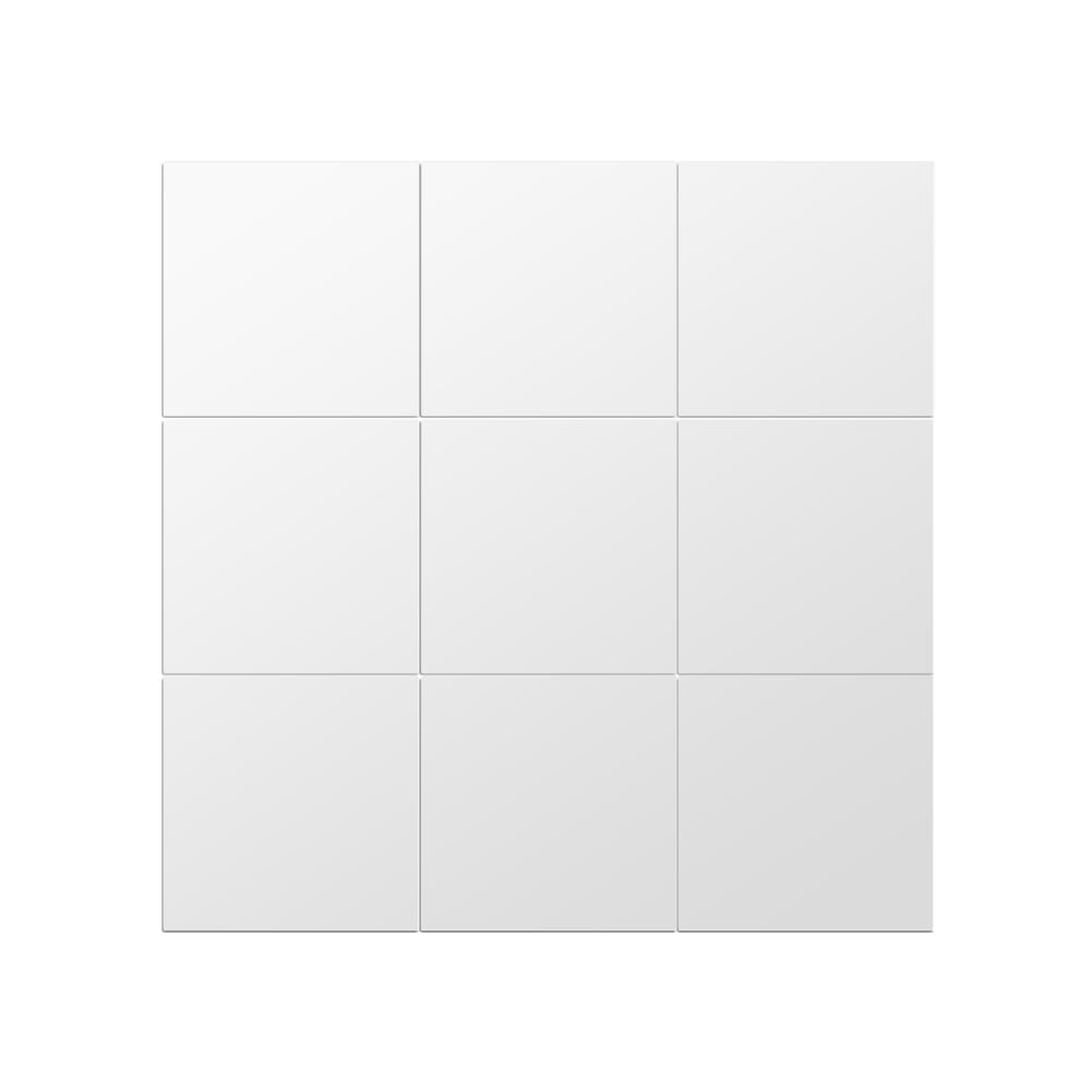 16pcs Mirror Wall Stickers Acrylic Mirror Tile Sticky Mirrors Adhesive