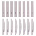 thumbnail image 1 of 16pcs Nail File Buffer Block Kit -Grit Emery Board Polishing Buffer Block Pedicure Manicure Tool-8pcs square + 8pcs half moon, 1 of 5