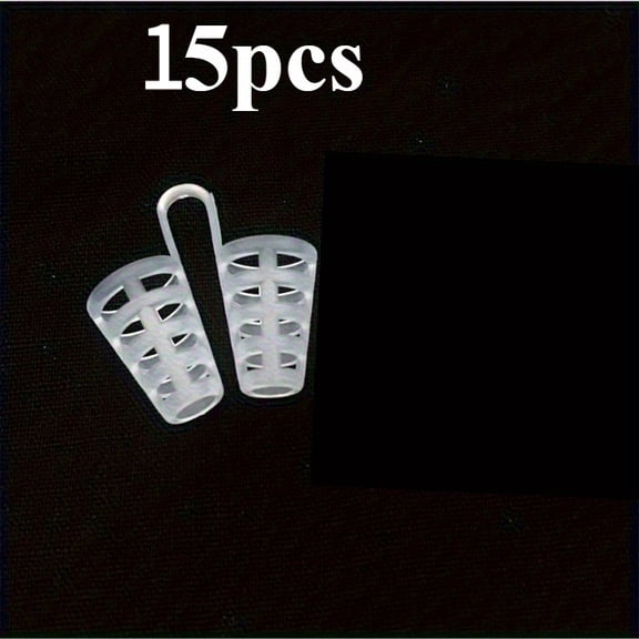 16pcs Pack Mini Anti-Snoring Device - Adjustable Adhesive Nose Clip Suitable for Aid, Snoring, Compact Portable Nasal Strips, No Prescription Needed, for