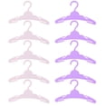 thumbnail image 1 of 16pcs Plastic Hangers Doll Clothes Hangers Plastic Doll Outfits Clothes Rack, 1 of 7