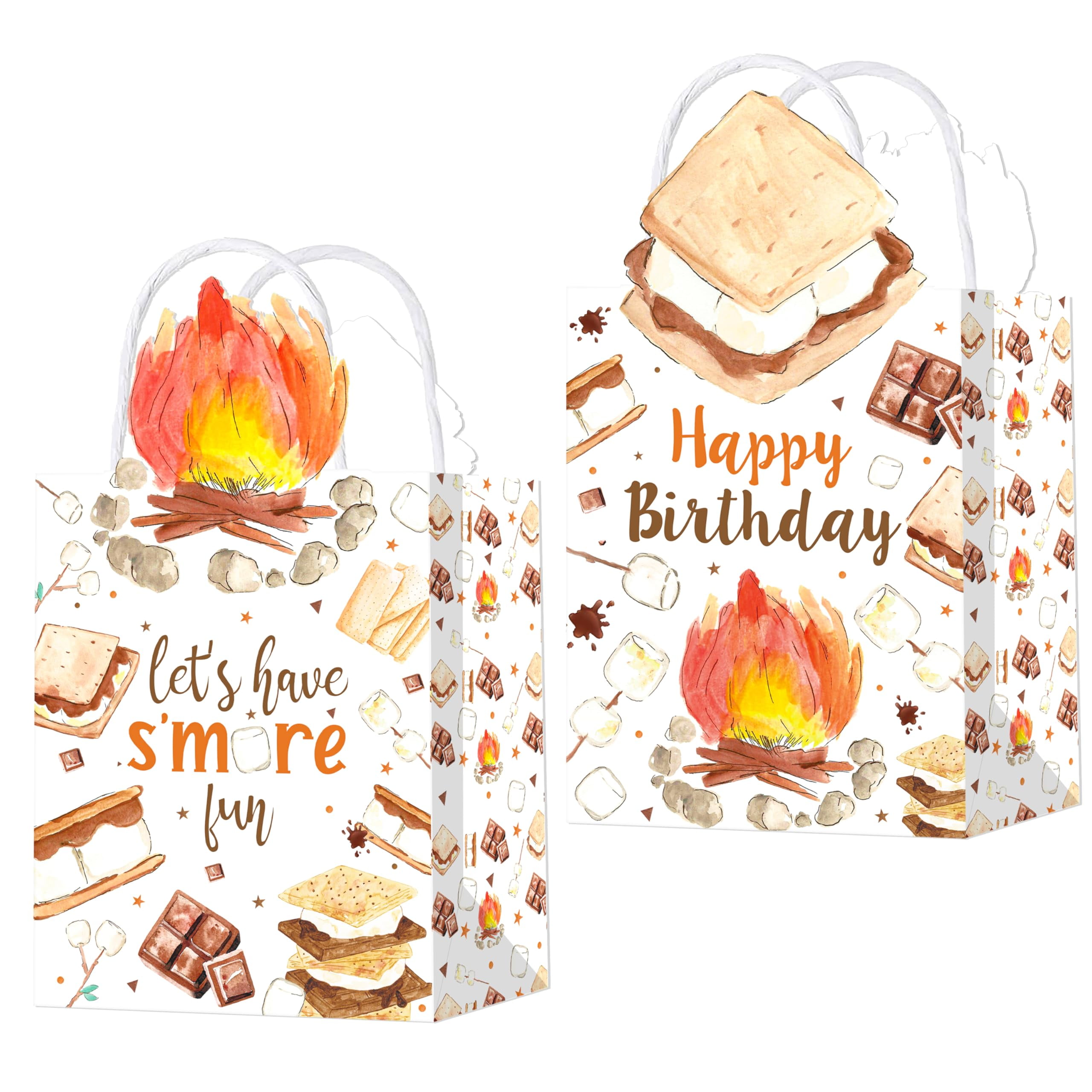 JarThenaAMCS 24Pcs Yellow Duck Paper Bags Rubber Duckies Treat Gift Bags With Handles Candy Goodie Bags For Baby Shower Birthday Party Supplies - View #8