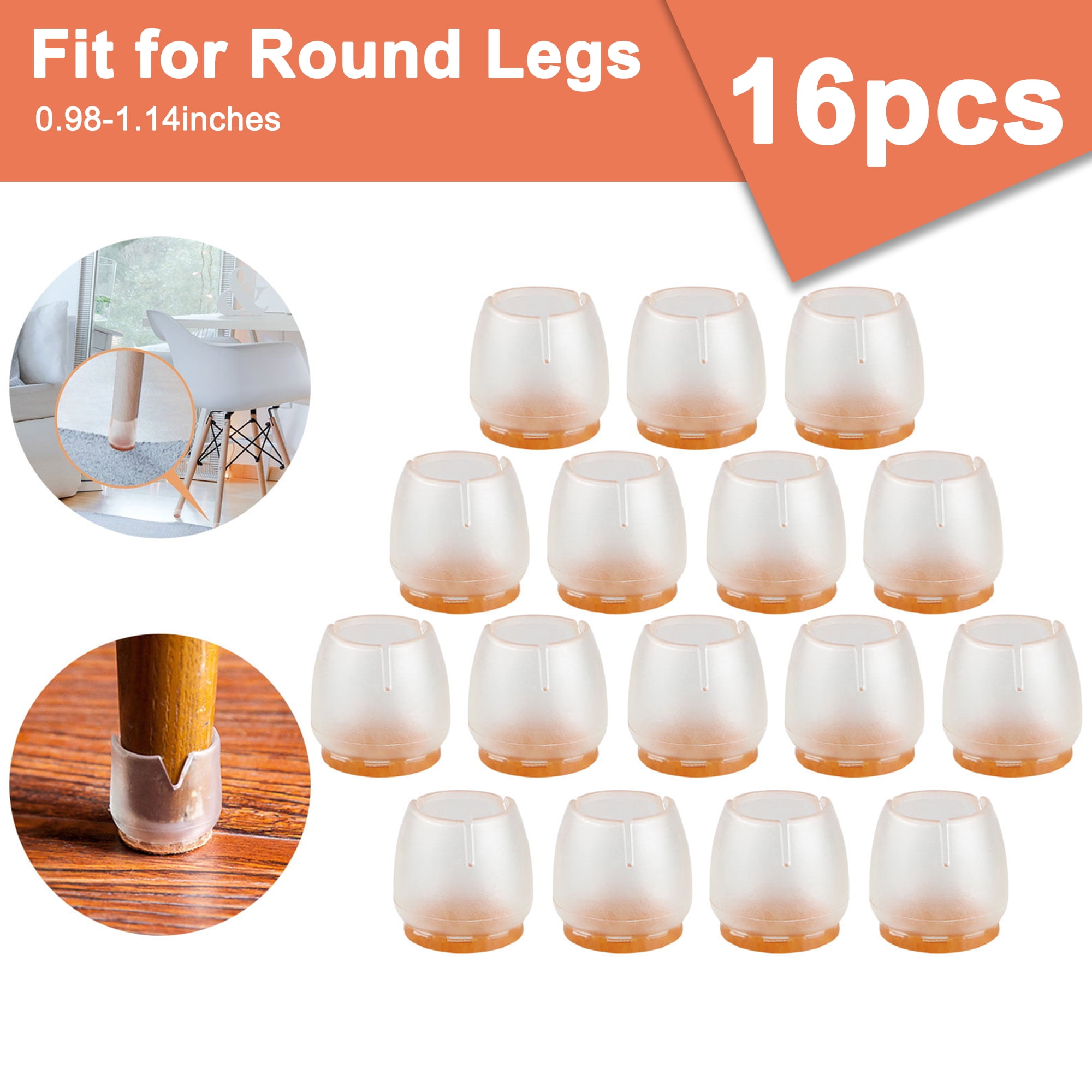 12 Pcs Table Leg Pad Sofa Furniture Cups Couch Stoppers Chair Floor  Protector