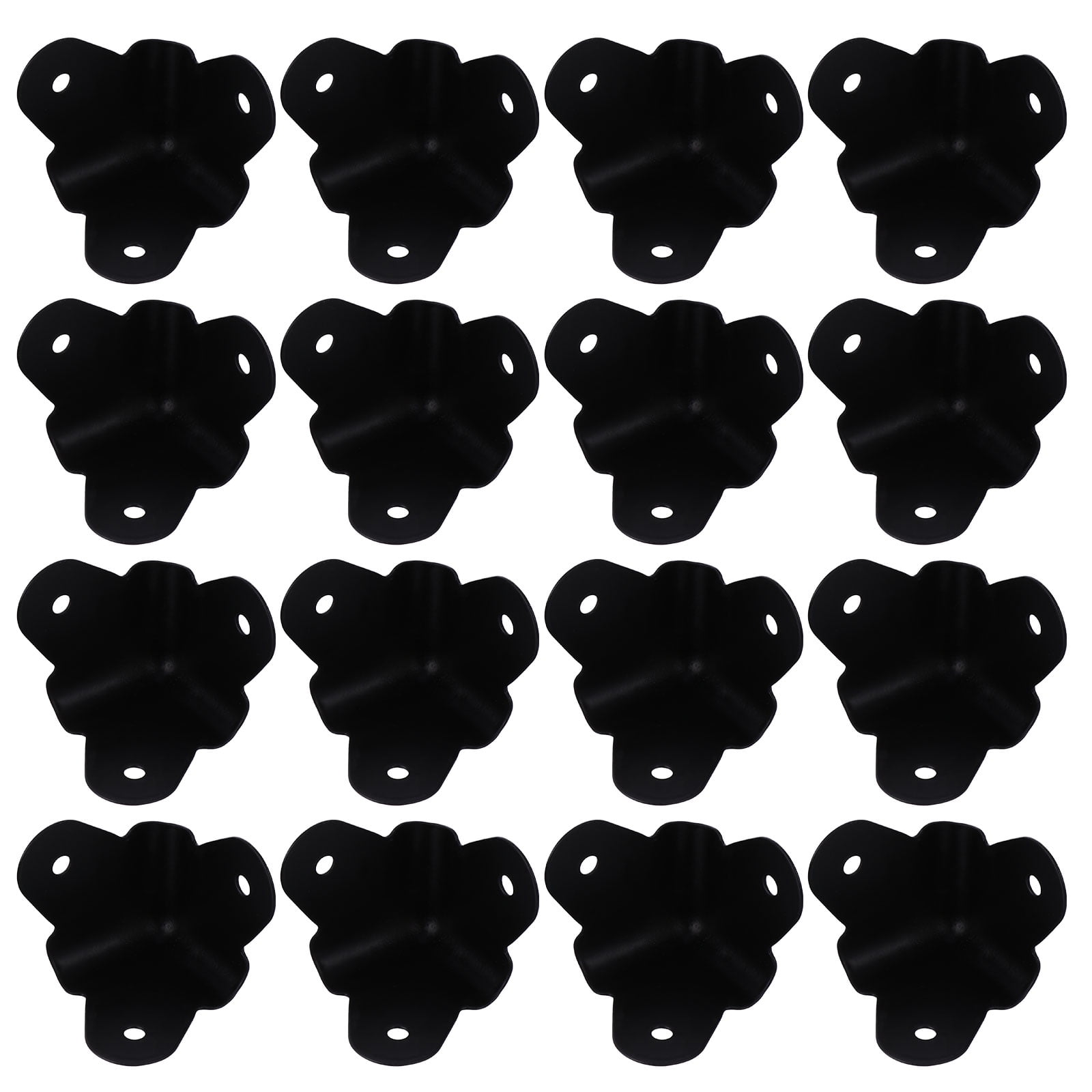 16pcs Speaker Corner Protectors Rounded Metal Corner Protector