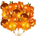 thumbnail image 1 of 16pcs Thanksgiving Balloon Arch Set, Pumpkin Aluminum Film Balloons, Hazelnut Aluminum Film Balloons, Maple Leaf Aluminum Film Balloons, 1 of 5