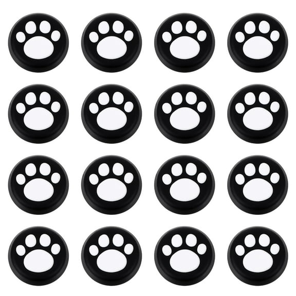 16pcs Silicone Joystick Cases Unique Protection Caps for Cat Claw Game pad