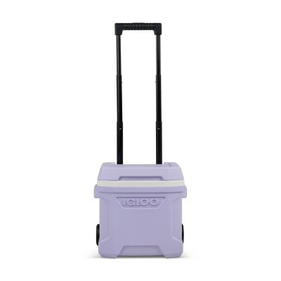 16qt Rolling Cooler - Lilac: Polyethylene, Wheels & Retractable Handle