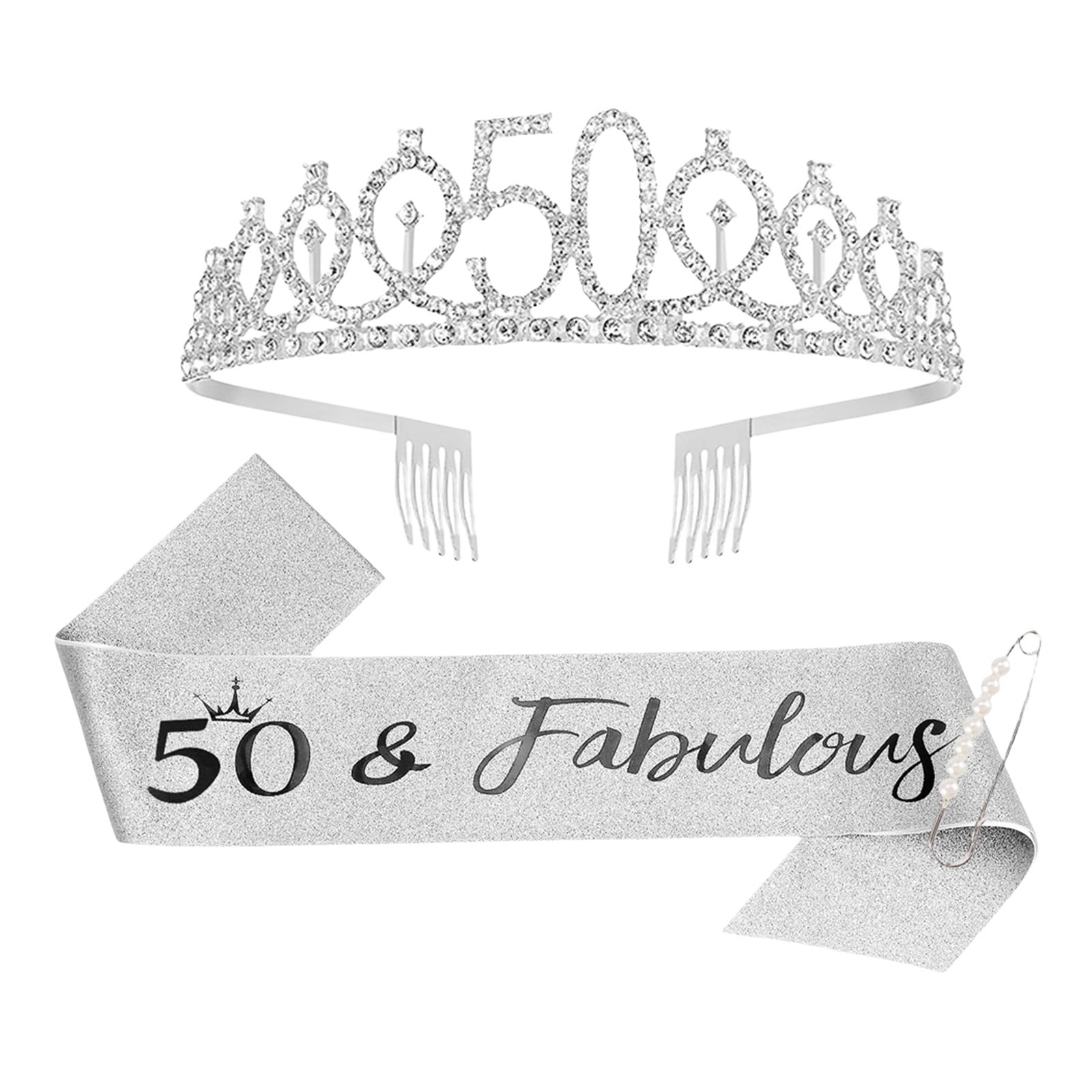 16th Birthday Crown for Birthday Girls Teen Girls Birthday Sash & Set