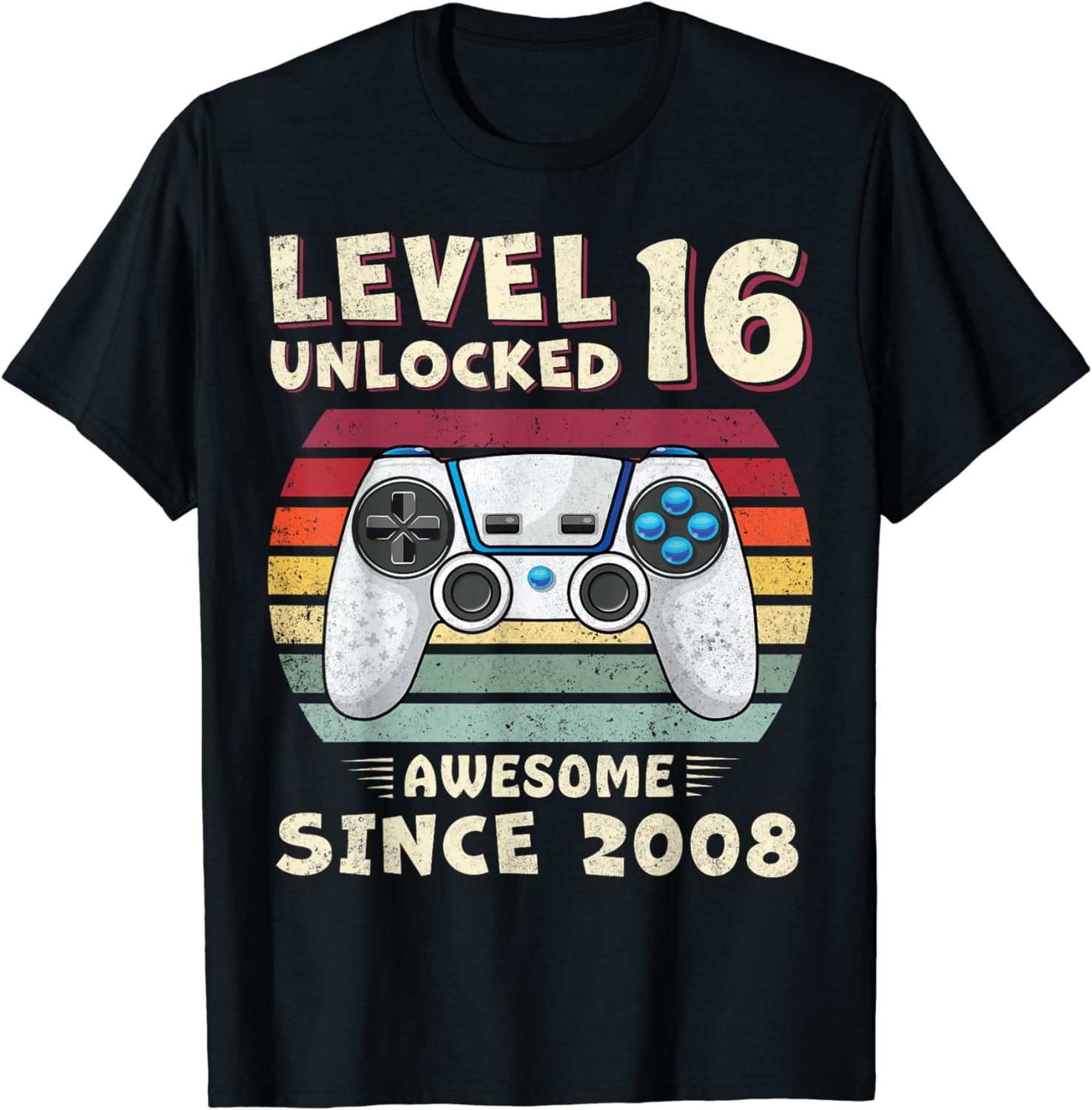 16th Birthday Decoration Boy 16yr 16 Year Old Birthday Cotton TShirt