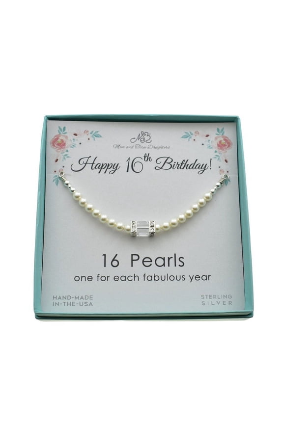 16th Birthday Gift. Birthstone Necklace. Sweet 16 Birthday Gifts for Her. Sixteenth Birthday Gift. April