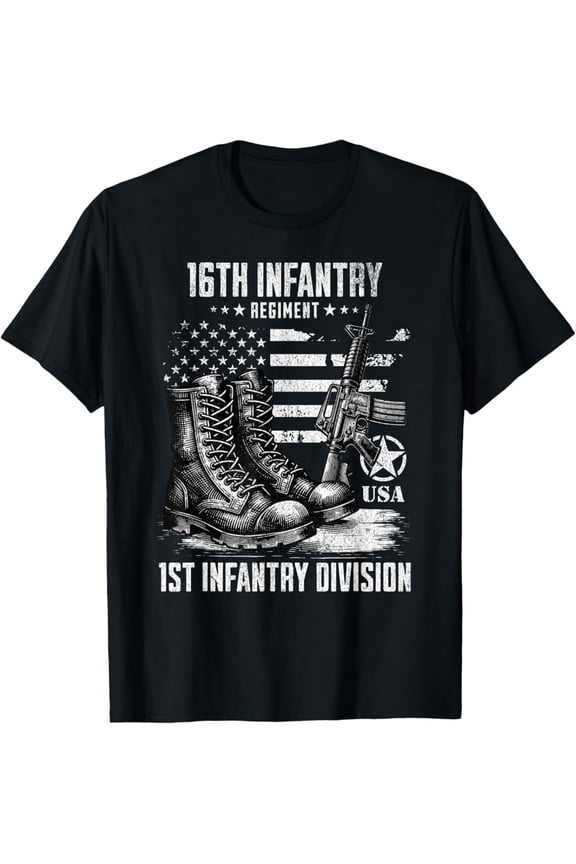 16th Infantry Regiment 1st Infantry Division T-Shirt