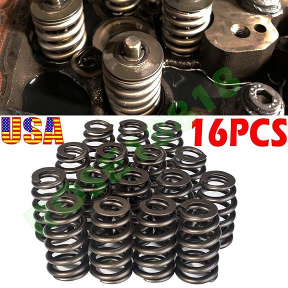 16x 1219 Drop Valve Spring Kit Set - .625" Lift For GM all LS Engines GEN 6.2L