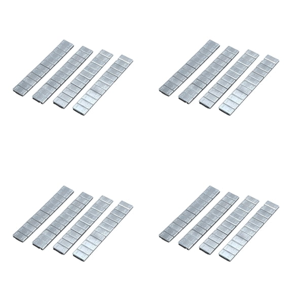 16x Adhesive Car Truck Tire Tyre Wheel Balance Weights Strips 8.4oz/240g Silver