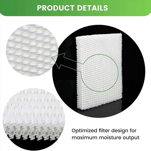 16x Replacement Filters for MD1-0034 Evaporative Humidifier Accessories Model Evap40, Evap2, EV100, EV200