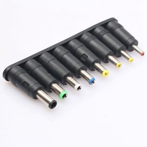 16x Universal 5Pin Jack Plugs DC for Laptop AC Power Adapter Tips Connectors for Computer Notebook