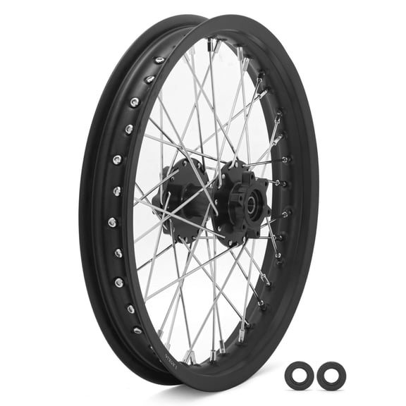 16x1.85 36 Spokes Rear Wheel Rim Hub Black for Talaria Sting Electric Dirt Bike
