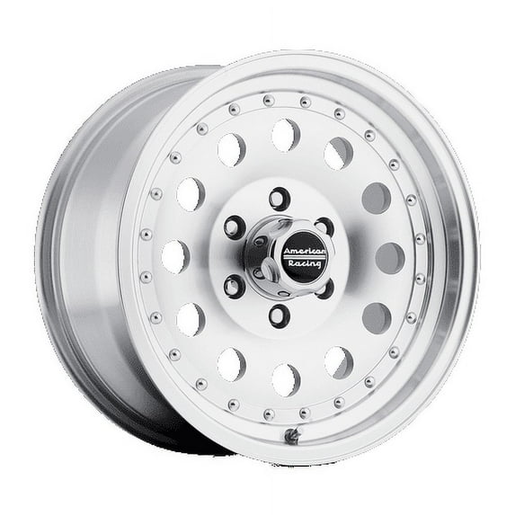 American Racing AR62 Outlaw II, 16x10 Wheel with 8 on 170 Bolt Pattern - Machined With Clear Coat - AR626170 Wheel Rim