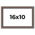 thumbnail image 1 of 16x10 Frame Silver Real Wood Picture Frame Width 1.25 Inches | Interior Frame Depth 0.5 Inches |, 1 of 8