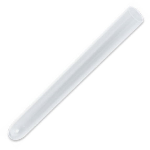16x100mm Test Tubes, PS Plastic, Round Btm, 14ml Vol, Karter Scientific 206S2 (Pack 500)