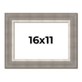 thumbnail image 1 of 16x11 Frame Grey Real Wood Picture Frame Width 2.75 Inches | Interior Frame Depth 0.5 Inches |, 1 of 8