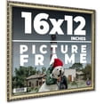 thumbnail image 1 of 16x12 Frame Silver Solid Wood Picture Frame Width 1.125 Inches | Interior Frame Depth 0.375 Inches, 1 of 8