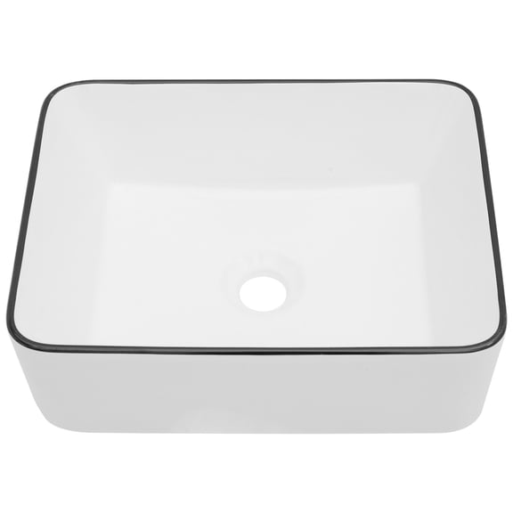 16x12 Inch Ceramic - Stain Proof - Indoor & Outdoor Bathrooms - Easy Installation