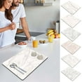 thumbnail image 1 of 16x12" Marble Drying Mat - Non-Slip Counter Protector for Dishes & Utensils​, 1 of 4