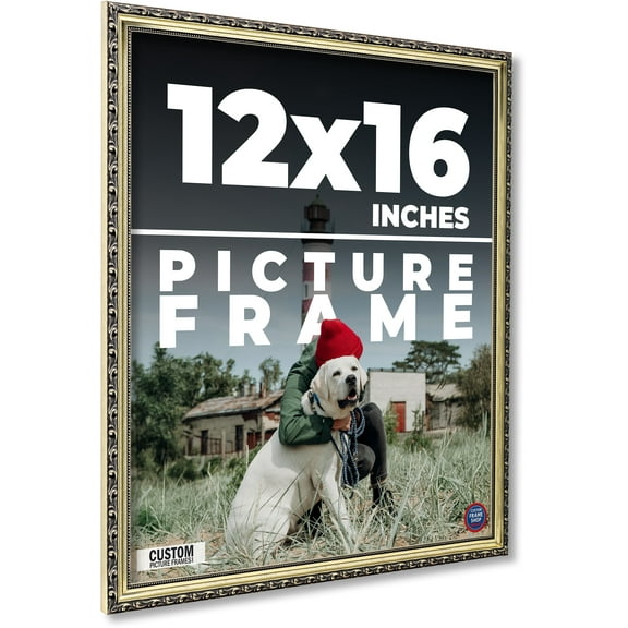 16x12 Silver Wood Picture Frame - UV Acrylic, Foam Board Backing, Hanging Hardware