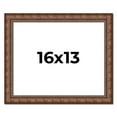 thumbnail image 1 of 16x13 Dark Brown Bamboo Real Wood Picture Frame Width 1.5 inches | Interior Frame Depth 0.5 inches, 1 of 8