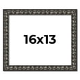 thumbnail image 1 of 16x13 Frame Black-Brown Medieval Solid Wood Picture Frame | 1.5 Inch Moulding Width | Gotham, 1 of 8
