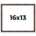 thumbnail image 1 of 16x13 Frame Brown Bamboo with Dark Coffee/Walnut Finish | Solid Wood Picture Frame Width 0.75, 1 of 8