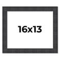 thumbnail image 1 of 16x13 Frame Brown Rustic Solid Wood Picture Frame 1.5 Inches Wide | Interior Frame Depth 0.5 Inches, 1 of 8