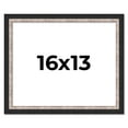 thumbnail image 1 of 16x13 Frame Silver Real Wood Picture Frame Width 1.25 Inches | Interior Frame Depth 0.75 Inches |, 1 of 8