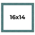 thumbnail image 1 of 16x14 Frame Blue Rustic Barnwood Solid Wood Picture Frame Width 1.25 Inches | Interior Depth 0.5, 1 of 8