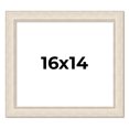 thumbnail image 1 of 16x14 Frame White Real Wood Picture Frame Width 1.75 inches | Interior Frame Depth 0.5 inches |, 1 of 8