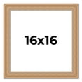 thumbnail image 1 of 16x16 Frame Charleston Honey Brown Solid Wood Picture Frame Width 1.75 Inches | Interior Depth 0.5, 1 of 8