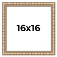 thumbnail image 1 of 16x16 Frame Silver Real Wood Picture Frame Width 1.5 inches | Interior Frame Depth 0.5 inches |, 1 of 8