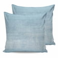 thumbnail image 1 of 16x16 Pillow Covers Set of 2, Vintage Light Blue Square Throw Pillow Covers for Couch/Sofa/Living Room, Modern Abstract Retro Art Decorative Soft Pillowcases for Couch Throw Pillows, 1 of 7