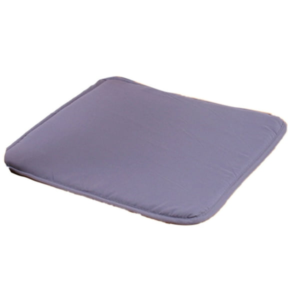 16x16x0.8 Inch Square Seat Cushion with Straps, Comfortable Chair Pad for Dining Room Patio Stool, Soft Polyester Foam Core Cushion, Non- Indoor Outdoor Bistro Bar Metal Wood Chair Mat