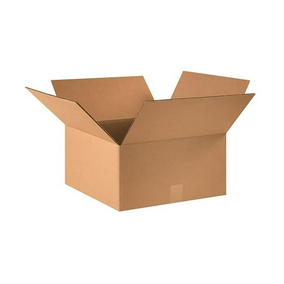 16x16x8 Corrugated Boxes - 25 Pack - Moving Boxes, Shipping Boxes, Storage Boxes - Medium Cardboard Boxes for Packing & Mailing