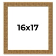 thumbnail image 1 of 16x17 Frame Black and Gold Distressed Solid Wood Sonoma Picture Frame | 1.625 Inch Moulding Width |, 1 of 8