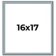 thumbnail image 1 of 16x17 Frame Blue Scuffed Farm Board Solid Wood Picture Frame Width 0.75 Inches | Interior Depth 0.5, 1 of 8