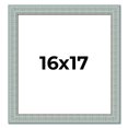 thumbnail image 1 of 16x17 Frame Blue Teal Distressed Solid Wood Picture Frame | 1.625 Inch Moulding Width | Sonoma Blue, 1 of 8